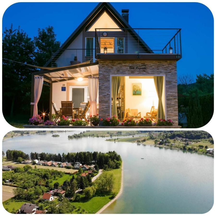 Vila Kosjenka On Lake Sabljaci 奥古林 外观 照片